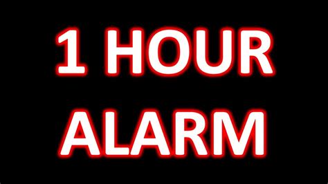 Choose sound of your choice. . 1 hour alarm